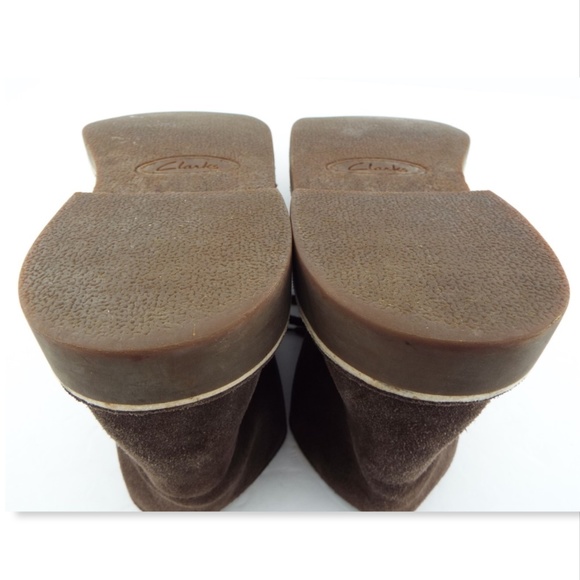 CLARKS Brown Suede Men's Chukka Ankle Boots 11.5 - Picture 6 of 7